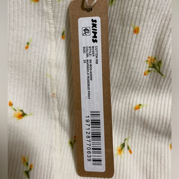 Skims cotton ribbed boxers - Picture 5 of 5